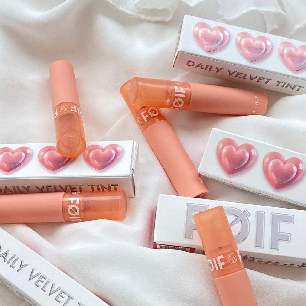 Son môi FOIF Daily velet tint lì mềm mại thuần chay | Shopee Việt Nam
