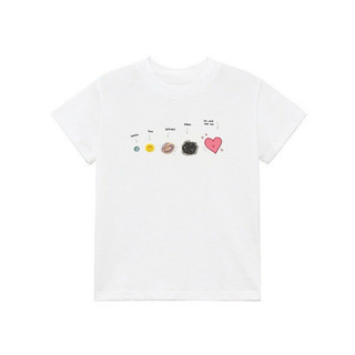 Áo thun Baby tee in hình Tiểu hành tinh dễ thương 100% Cotton 2c