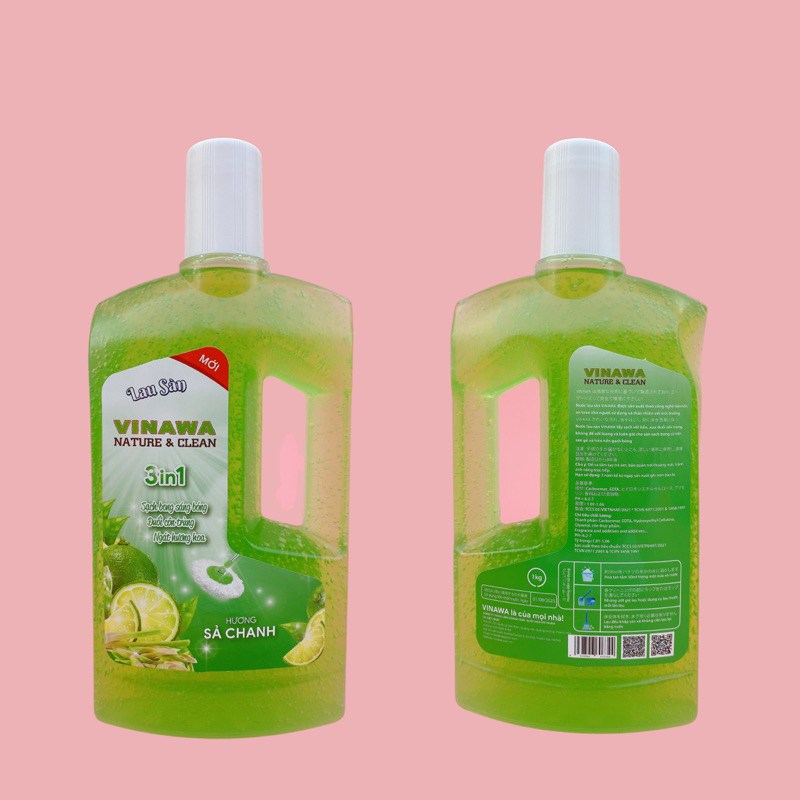 NƯỚC LAU SÀN KHÁNG KHUẨN VINAWA 1KG SIÊU THỊ TKMART