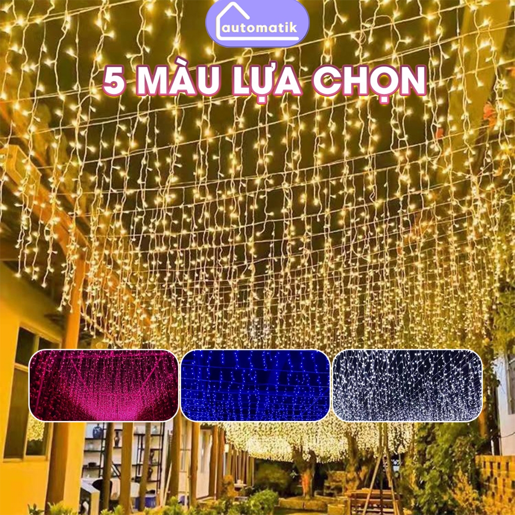 Dây Đèn LED Trang Trí Ngoài Trời Cây Phòng Ngủ Automatik, Đèn Nháy LED ...