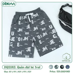Quần Cộc Dokma Cotton Bé Trai DQ2780 DQ2083 DQ2810