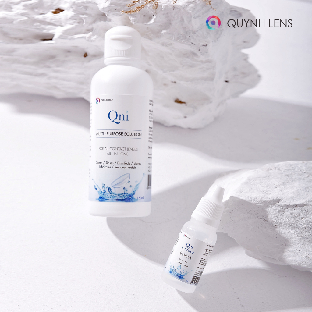 Nước ngâm và Nhỏ mắt lens Hàn Quốc
