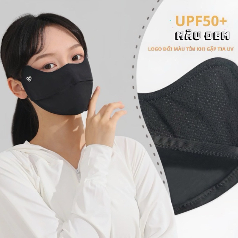 Khẩu trang vải chống tí uv, chống nắng cao cấp siêu bền mẫu mới