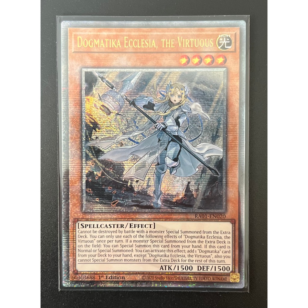 [Thẻ bài Yugioh] - [TCG-UK] - RA01-EN020 - Dogmatika Ecclesia, the ...