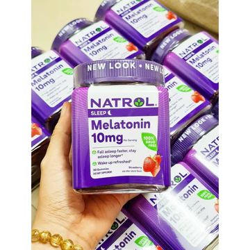 kẹo dẻo ngủ ngon Natrol Melatonin Sleep 90 viên (cam kết chính hãng Mỹ)