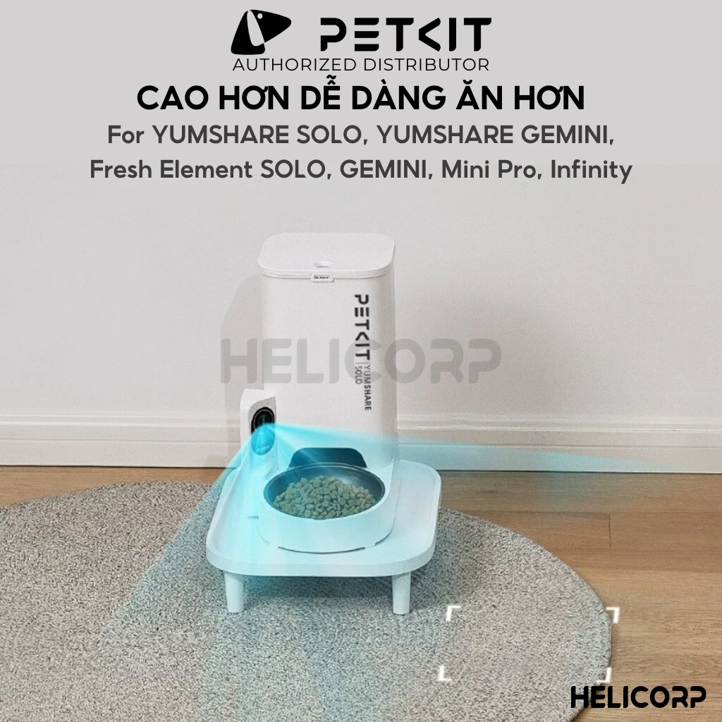 Bậc Tăng Chiều Cao Cho Máy Ăn PETKIT Raised Stand chóng gù lưng cho thú cưng - HELICORP