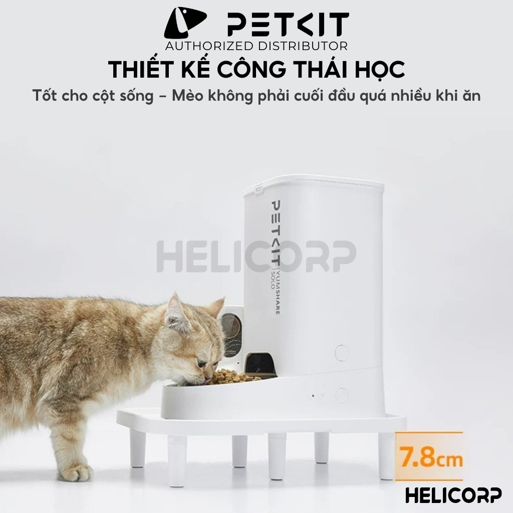 Bậc Tăng Chiều Cao Cho Máy Ăn PETKIT Raised Stand chóng gù lưng cho thú cưng - HELICORP