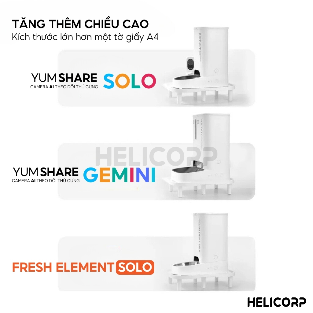 Bậc Tăng Chiều Cao Cho Máy Ăn PETKIT Raised Stand chóng gù lưng cho thú cưng - HELICORP