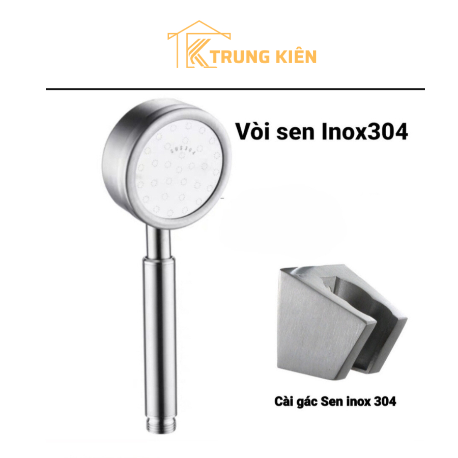 Vòi sen tăng áp 5 chế độ nước, lọc nước công nghệ nano, chất liệu Xi ...