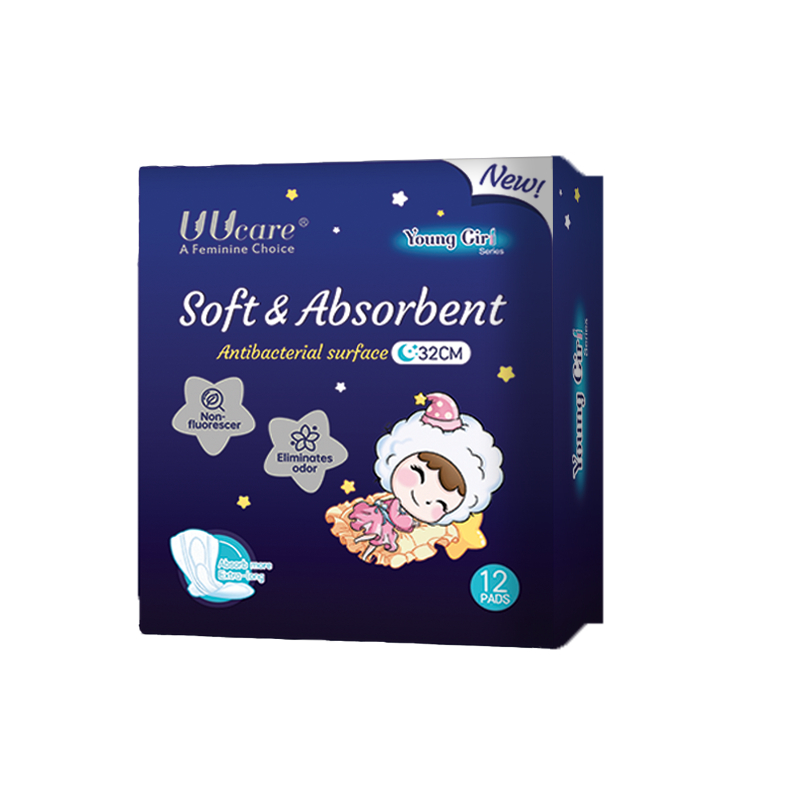 Ảnh Băng vệ sinh UUcare Singapore Young Girl ban đêm 32cm 3
