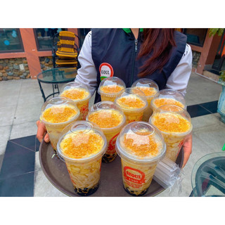 (Combo 100c) Nắp cầu phi 95, nắp li trà sữa, cà phê