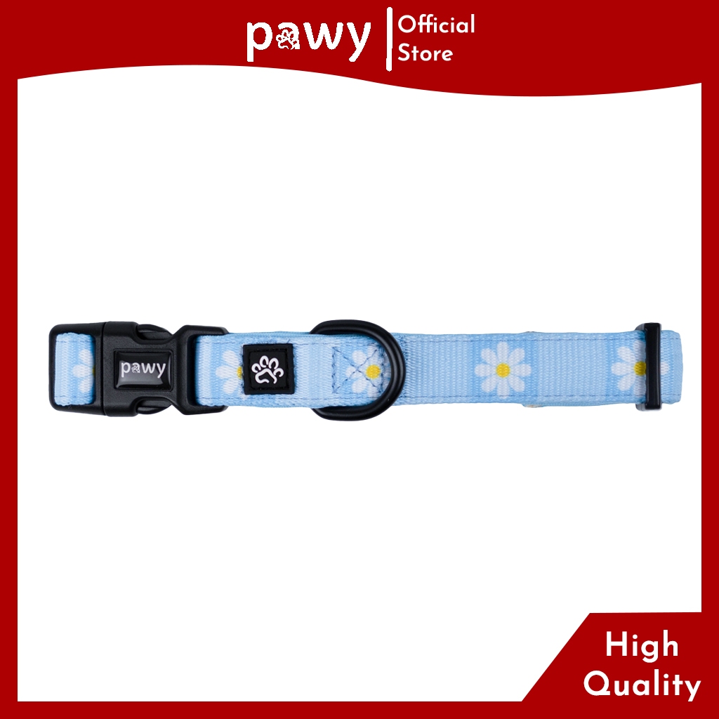 Ảnh Vòng Cổ Cho Chó Pawy - Daisy On The Sea - Dog Collar - Vòng Cổ Cho Mèo 1