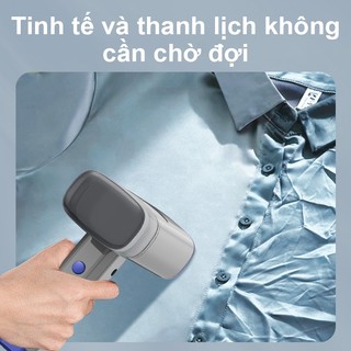 OOKAS Bàn ủi Hơi Nước Cầm Tay gấp gọn tiện lợi dung lượng Lớn Bàn là hơi nước Steam Iron