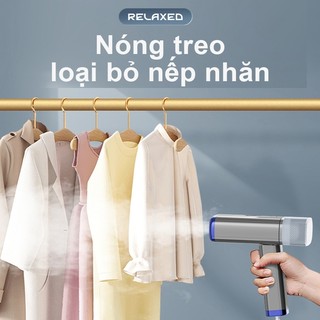 OOKAS Bàn ủi Hơi Nước Cầm Tay gấp gọn tiện lợi dung lượng Lớn Bàn là hơi nước Steam Iron