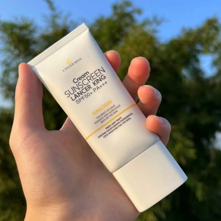[Chính Hãng] Kem Chống Nắng LANCER KING SPF 50+ PA++ Thoáng Khí, Dưỡng Da Và Nâng Tông Tự Nhiên Bảo Vệ Da Dưới Ánh Nắng