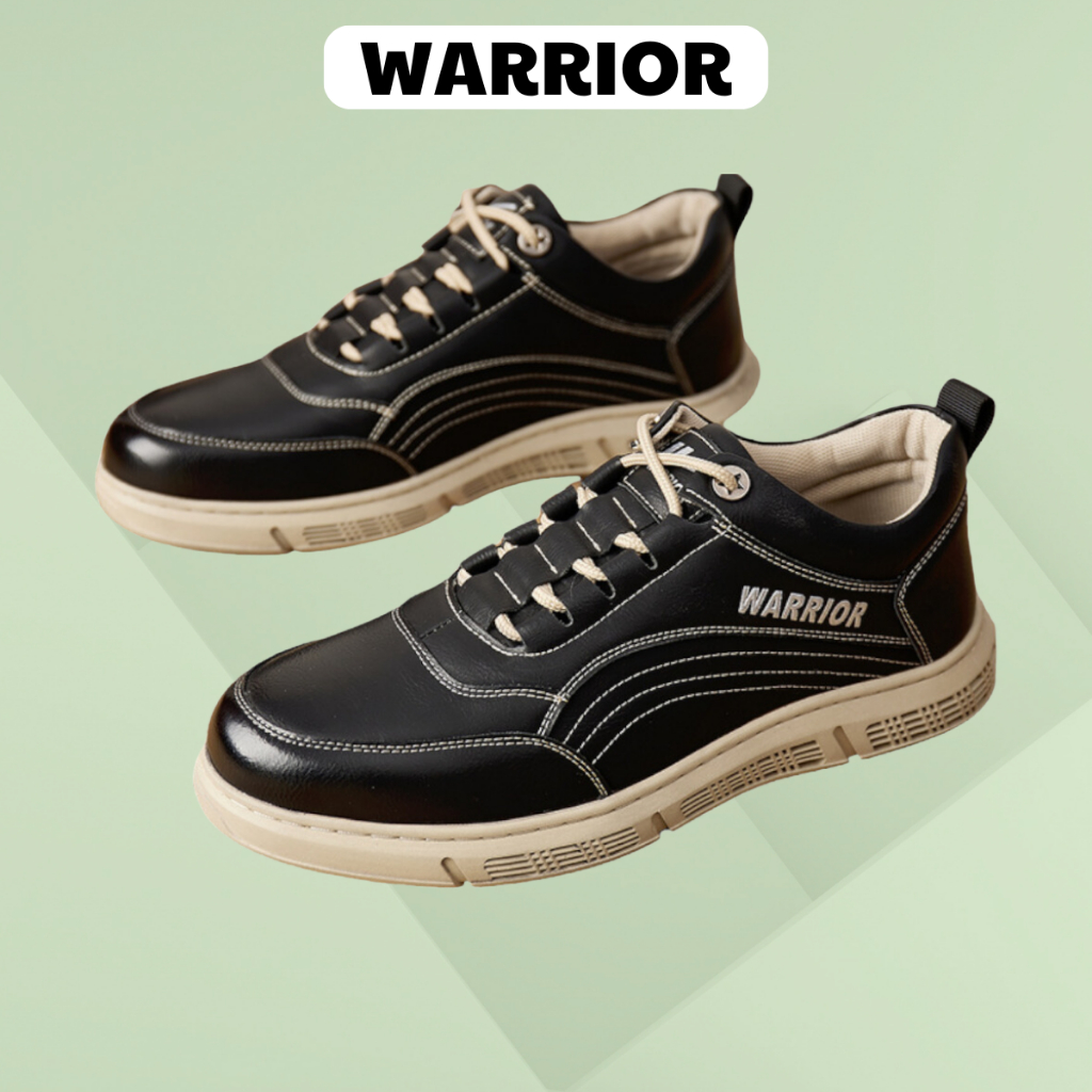 Giày Nam Da Chính Hãng WARRIOR mã BCV-FW05 ,Phong Cách Trẻ Trung Năng Động