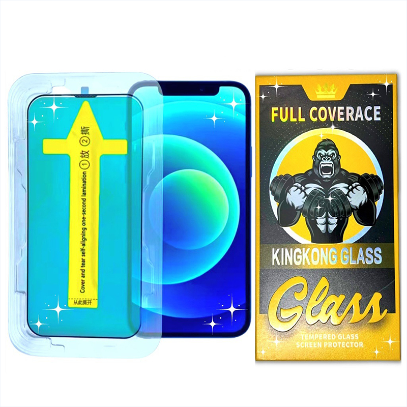 Kính cường lực Baiko KINGKONG chống nhìn trộm có khung tự dán cho ip 6p/7P/8P/X/Xsmax/11/11promax/...13promax
