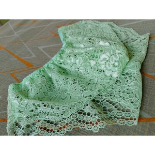 Quần sịp tam giác nam ren xanh nhạt Q71