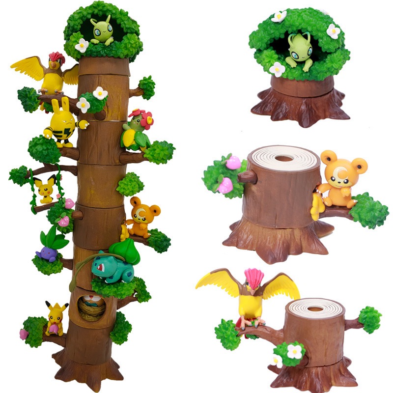 Mô Hình Rừng Cây Pokemon Forest Để Bàn Trang Trí | Shopee Việt Nam