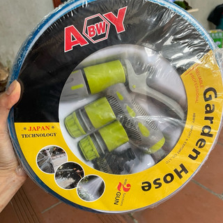 Bộ dây tưới vườn 10 mét kèm vòi tưới ABWY nhật