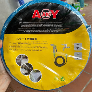 Bộ dây tưới vườn 10 mét kèm vòi tưới ABWY nhật