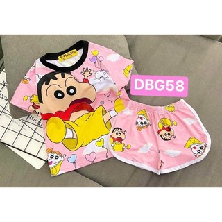 Sét đùi bé gái thun lạnh 3D cực dễ thương, đồ bộ cho bé từ 1 đến 8 tuổi