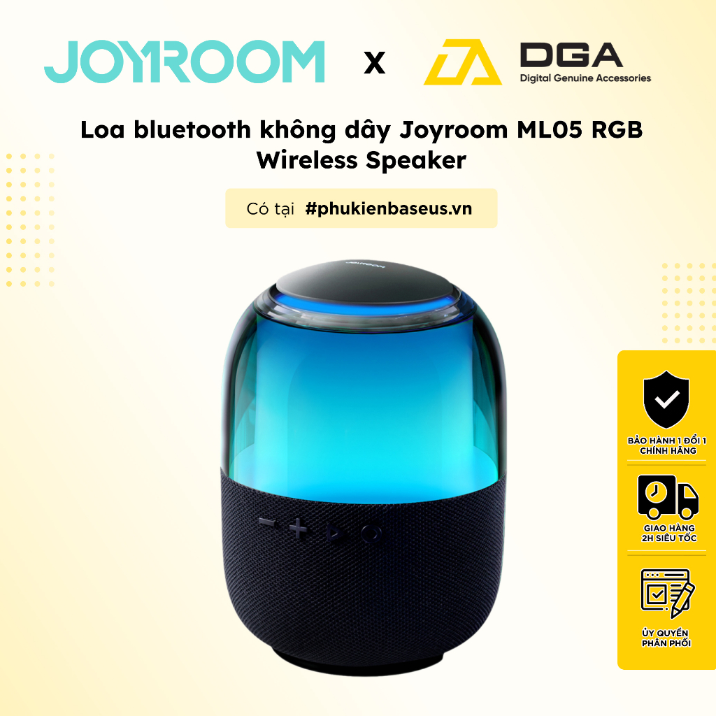 Loa bluetooth không dây Joyroom ML05 RGB Wireless Speaker | Shopee Việt Nam