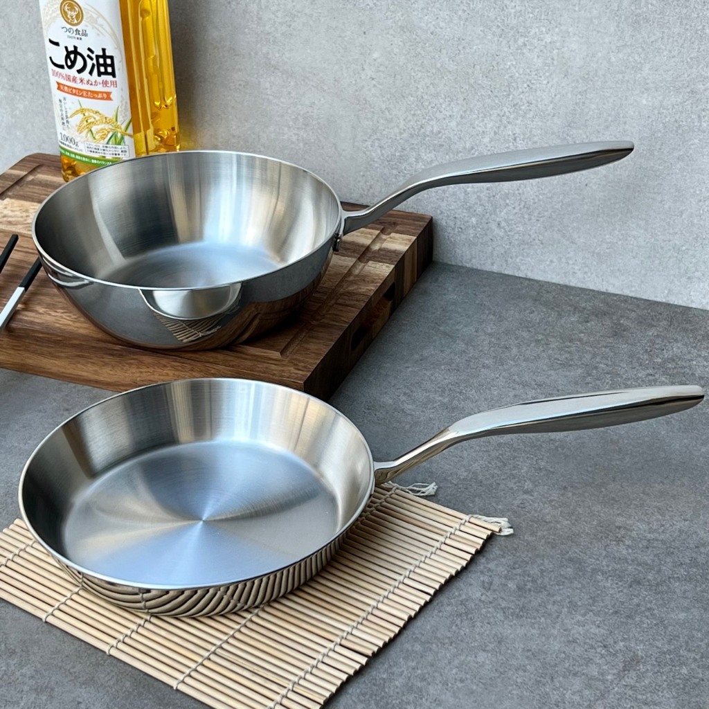 Chảo inox cao cấp 316 Kaiyo đúc nguyên khối của Nhật | Shopee Việt Nam