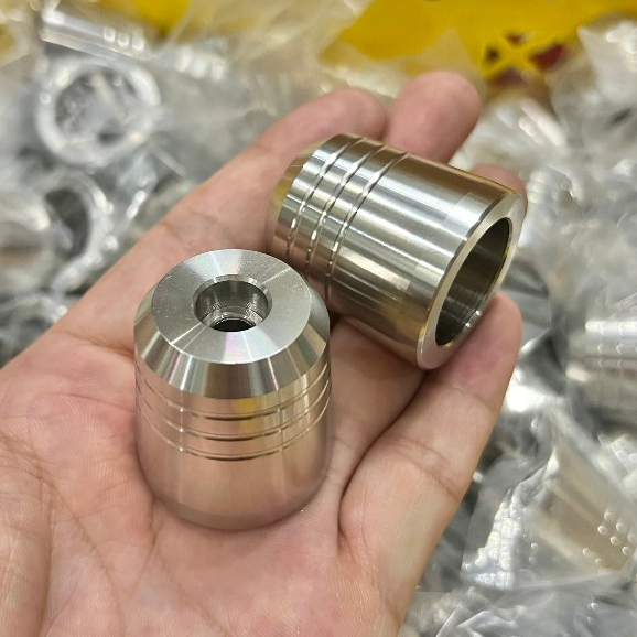 Gù chụp gù tay lái inox 304 300gram AB 2016 đến 2023 mẫu viền tròn ...
