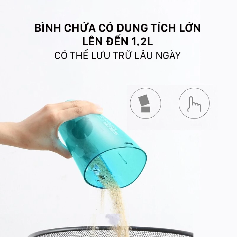 Máy hút bụi cầm tay Deerma DX118C lực hút 15000pa, công suất 600W với bộ lọc bụi mịn HEPA - Bảo hành