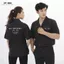 Áo sơ mi lụa cổ vest tay ngắn màu trắng local brand có bigsize 100kg form rộng unisex cặp đôi nam nữ fullbox MY DNA 2026