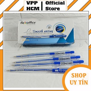 [Combo 5 cây] Bút Bi Flexoffice FO-03/VN màu xanh