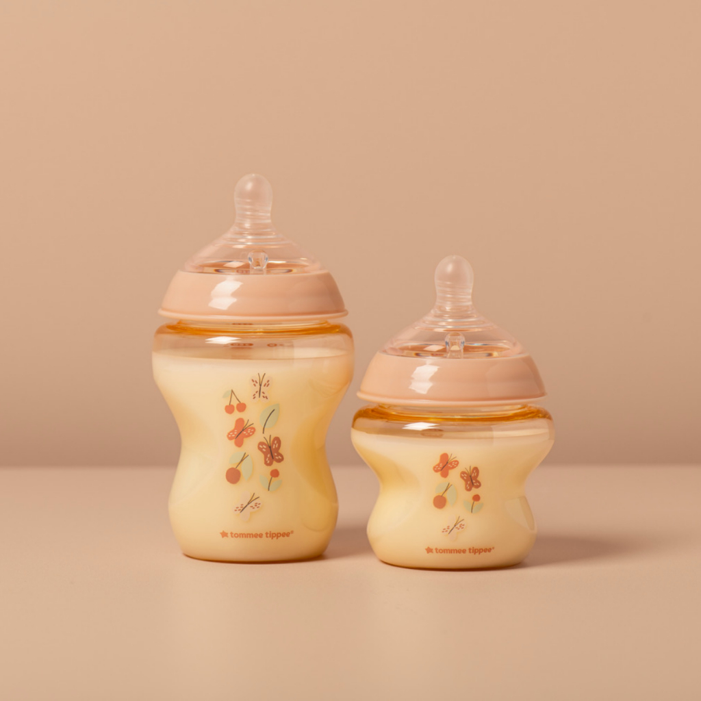 Ảnh Bình Sữa PPSU Ty Siêu Mềm Tự Nhiên Tommee Tippee Natural Start, Hồng (Bộ 1 Bình 260ml và 1 Bình 150ml) 3