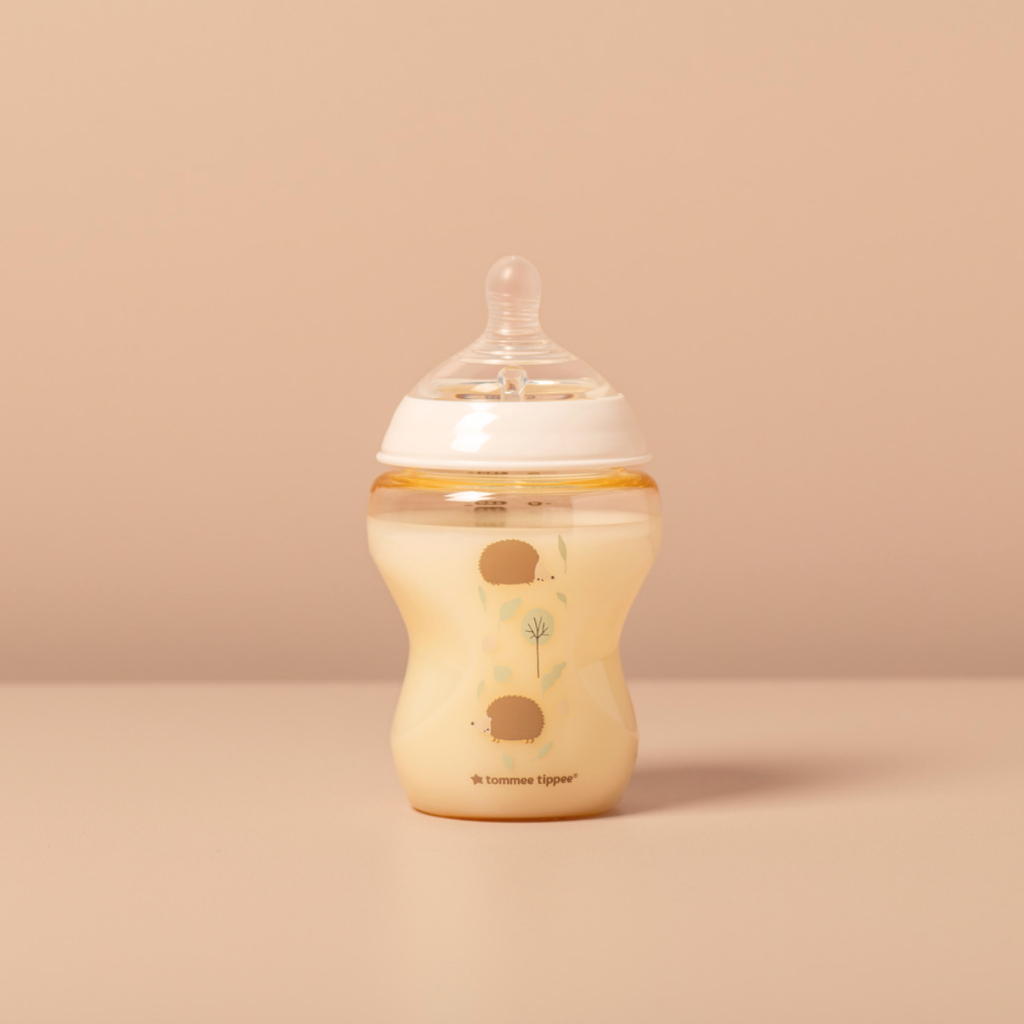 Ảnh Bình Sữa PPSU Ty Siêu Mềm Tự Nhiên Tommee Tippee Natural Start 260ml, Núm Ty Của Bình 3-6 Tháng, Họa Tiết 4