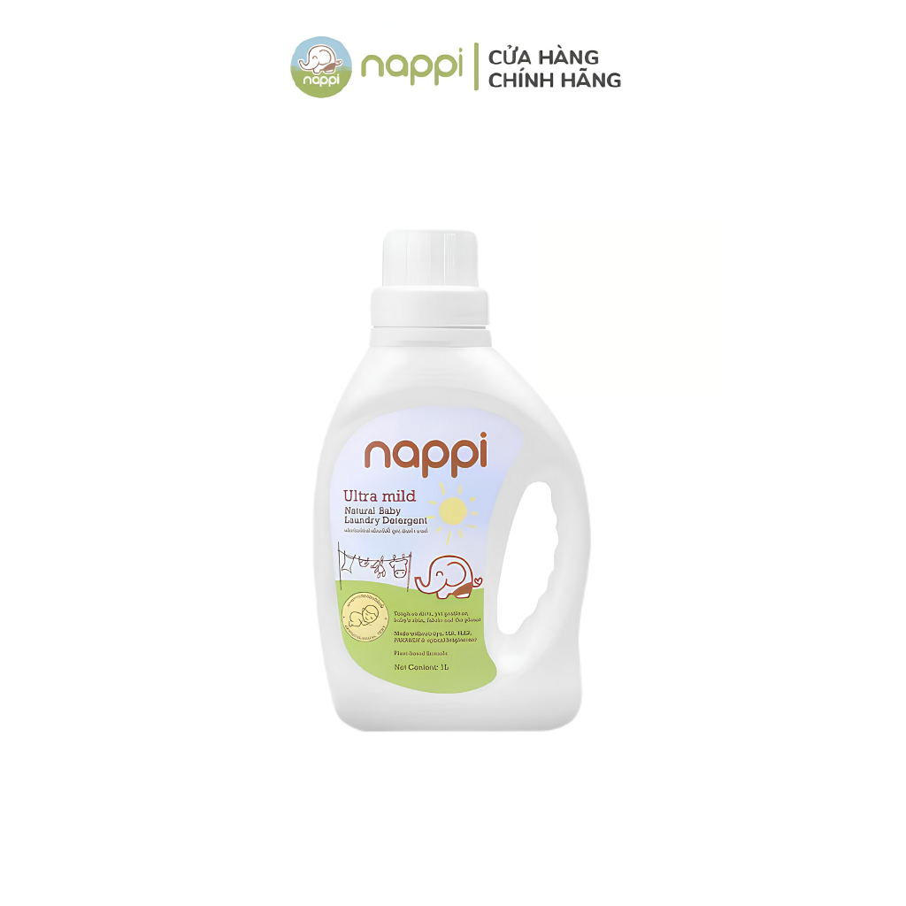 Ảnh Nước Giặt Dầu Cọ Nappi 1000ml 1