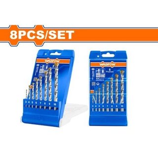 WADFOW Bộ 8 Mũi khoan bê tông đuôi gài WMJ6B08 ( Chính hãng Wadfow)