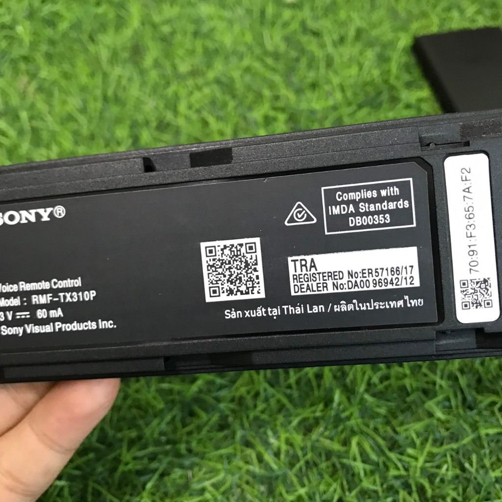 Điều khiển tivi sony giọng nói TX310P made in thailand - Tặng kèm pin !