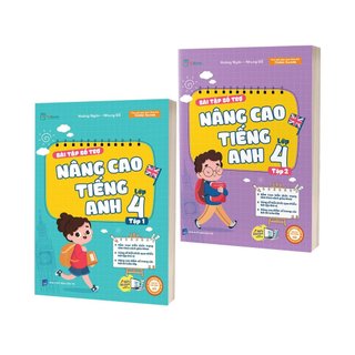 Sách - Combo Bài tập bổ trợ nâng cao Tiếng Anh lớp 4 - Phân loại lẻ/combo
