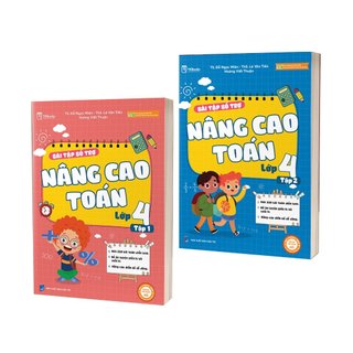 Sách - Combo Bài tập bổ trợ nâng cao Toán lớp 4 - Phân loại lẻ/combo