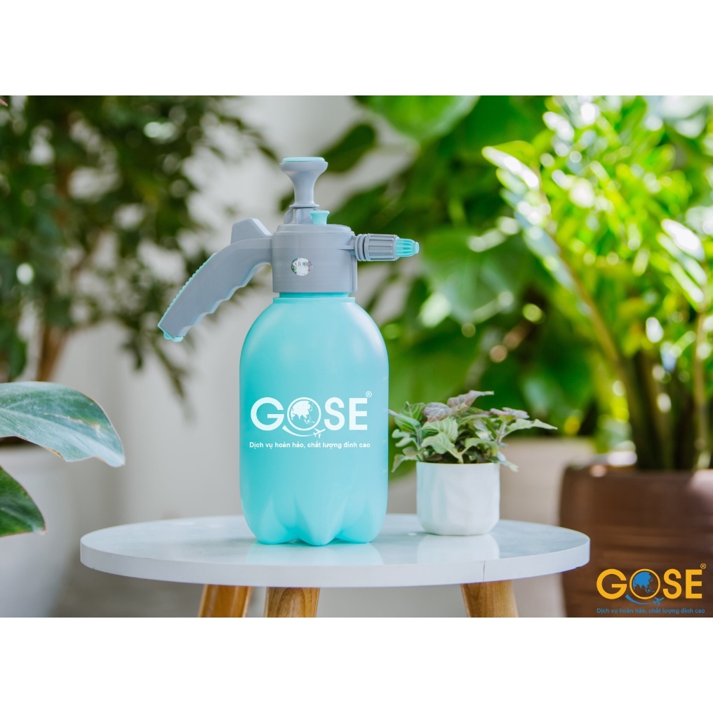 Ảnh Bình tưới cây vòi dài phun sương phun nước GOSE cao cấp 2L/3L có khóa tự động 4