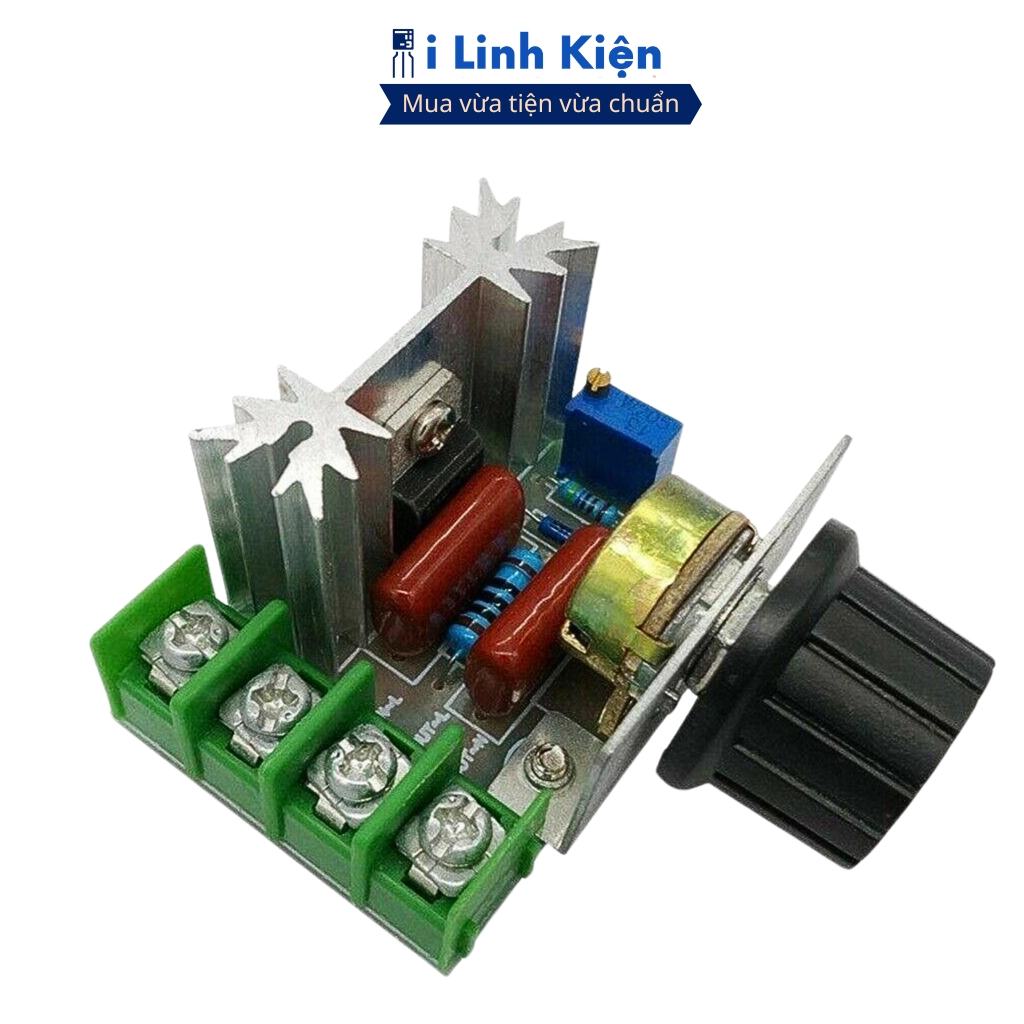 Mạch dimmer công suất 4000W và 2000W 220V dùng để điều chỉnh tốc độ động cơ, điều chỉnh độ sáng đèn chính hãng ilinhkien