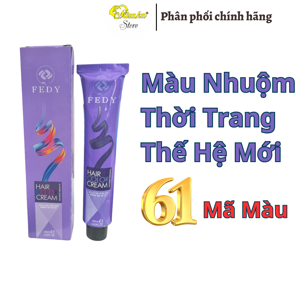 Thuốc nhuộm tóc FEDY lên màu chuẩn , bền màu - 100ml | Shopee Việt Nam