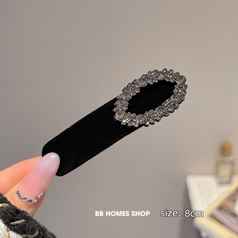 Kẹp Tóc Đính Đá Sang Trọng Nữ Tính