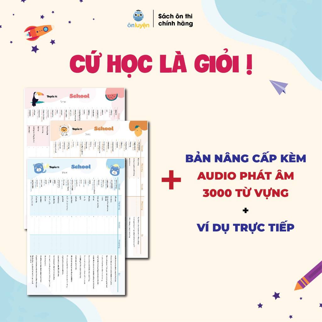 Ảnh Set TAKENOTE 3000 từ vựng Tiếng Anh theo chủ đề thông dụng nhất - Nhà sách Ôn Luyện 1