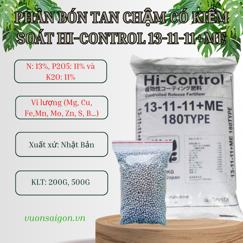 Phân siêu tan chậm Nhật Bản 13-11-11+ME 4