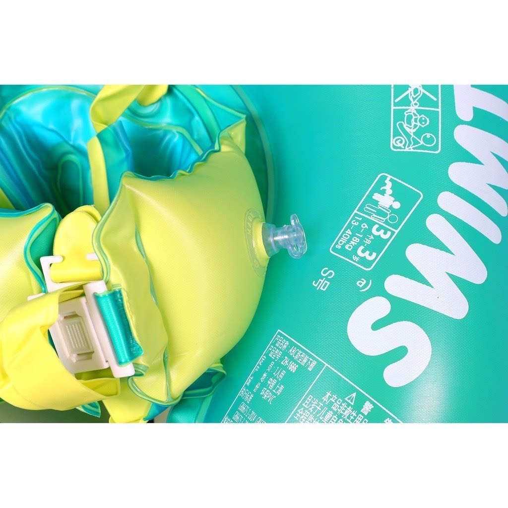 PHAO TẬP BƠI PHAO CHỐNG LẬT SWIMTRAINER ABC cho bé mesocshop