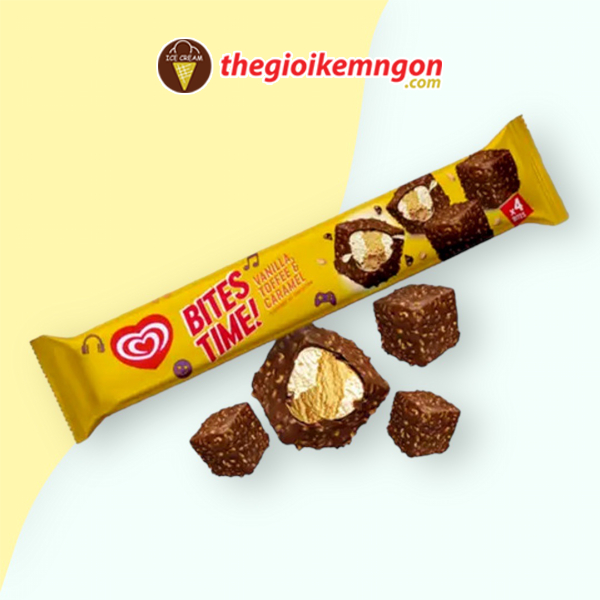 Kem viên vani caramen Wall's Bites Time (60g) | Shopee Việt Nam
