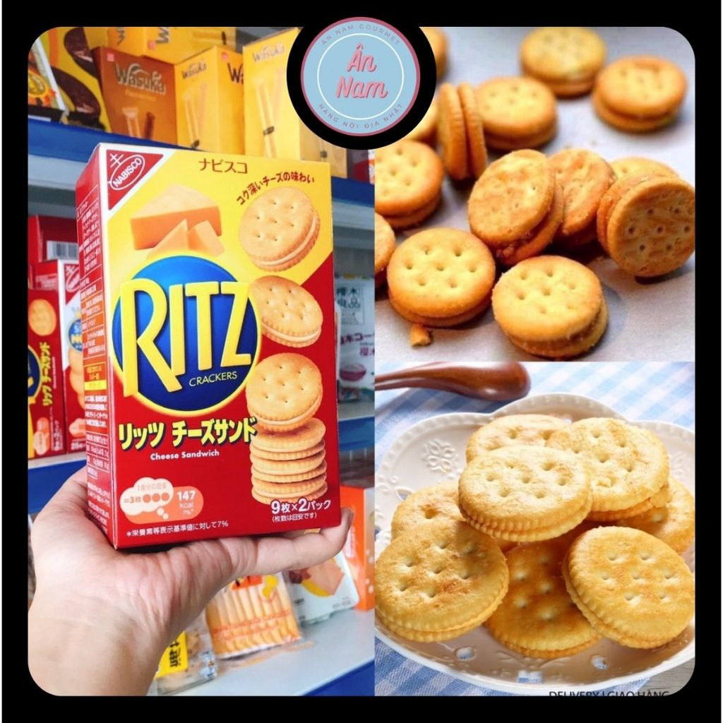 Bánh quy Ritz Crackers nhân kem phô mai | Shopee Việt Nam