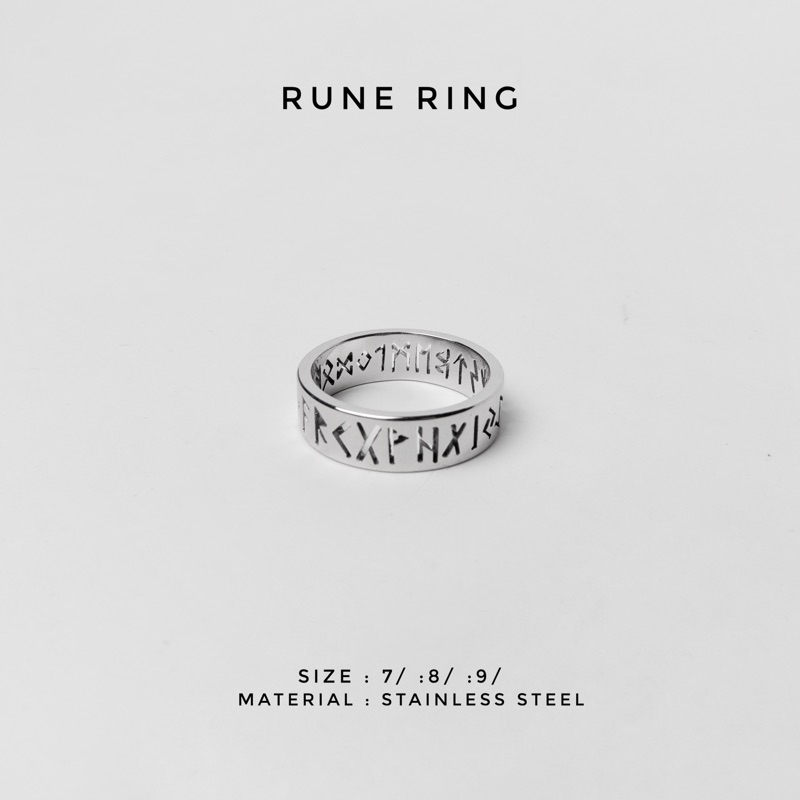 Nhẫn Basic cổ ngữ RUNE | Shopee Việt Nam