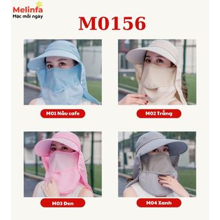[ XẢ KHO HÀNG XỊN GIÁ SỐC ] Mũ nón chống nắng nữ đa năng chống tia UV mã VAM0156
